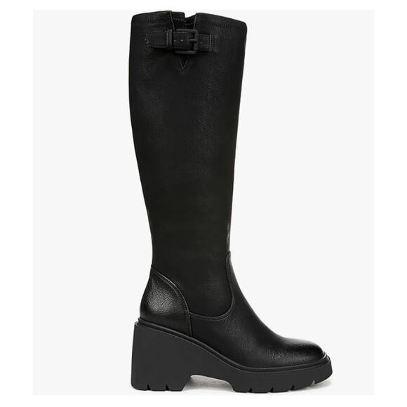 Soul by Naturalizer Womens Cache Knee High Boots Black Size 7 NWOB Buckle Detail - Picture 1 of 16